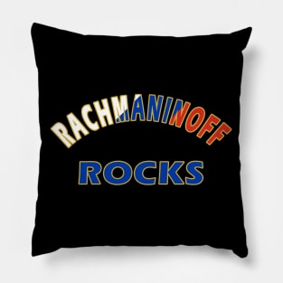 Rachmaninoff Rocks Pillow