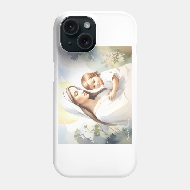 Madonna with Child Jesus Phone Case by Andrea Matarazzo