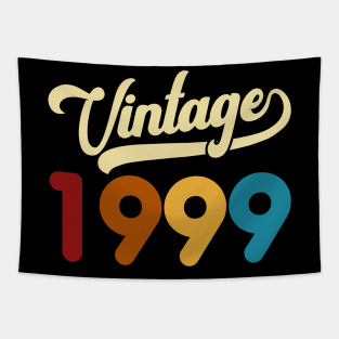 1999 Vintage Gift 21st Birthday Retro Style Tapestry