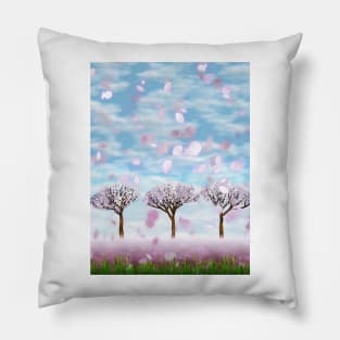 Sakurama - Cherry Trees Pillow