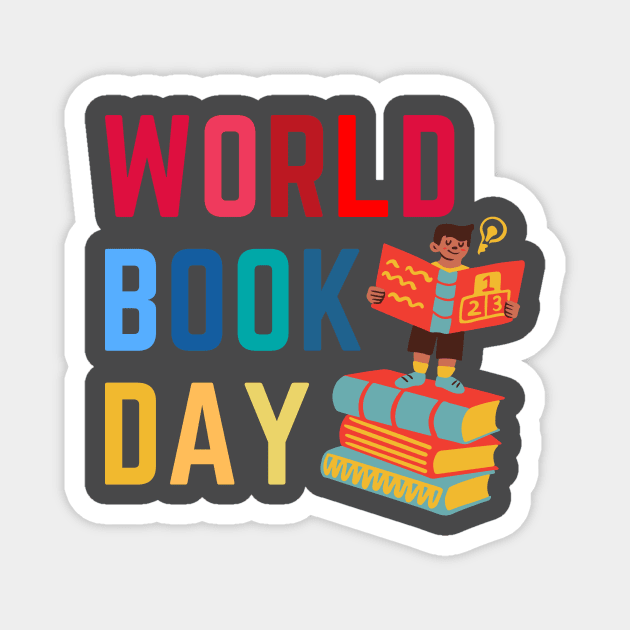 World Book Day Magnet by Bukitwgp