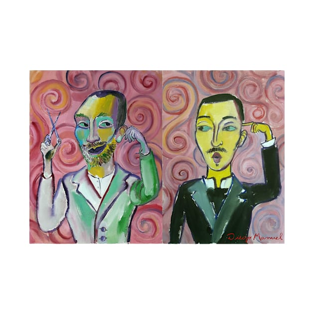 Van Gogh and Theo by diegomanuel