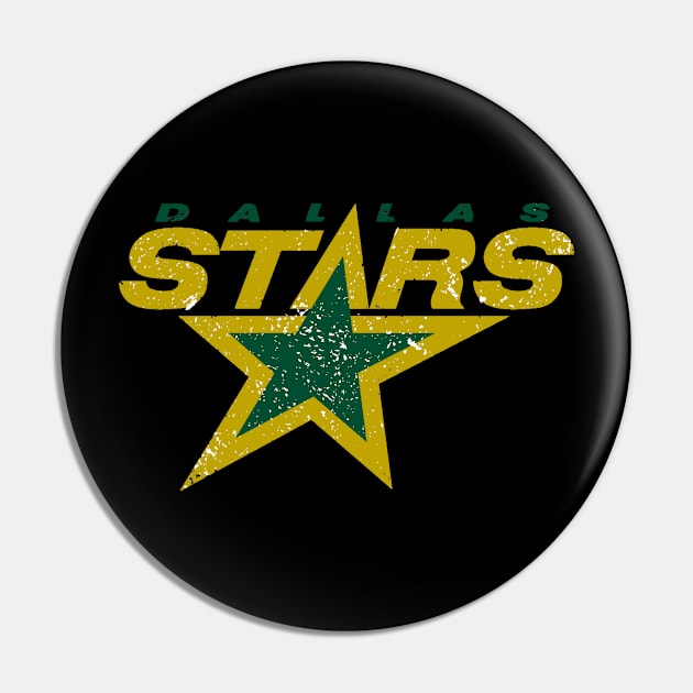 Retro Dallas Stars Pin by Jedistudios 