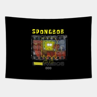 DRUGGED SPONGEBOB Tapestry