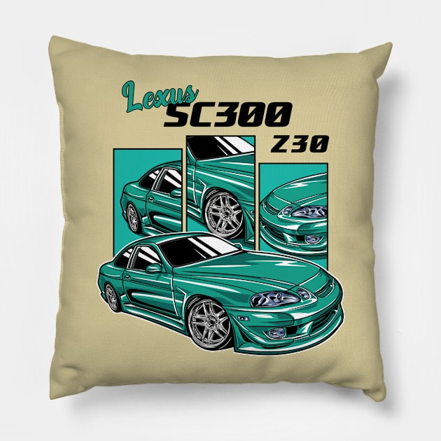 Lexus SC300 Pillow by mirailecs