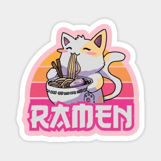 Ramen Cat Magnet