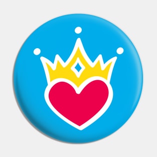 Heart Crown Love Pin