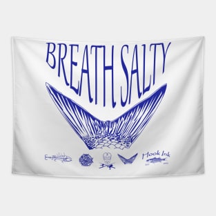 Breath Salty Tarpon tail Tapestry