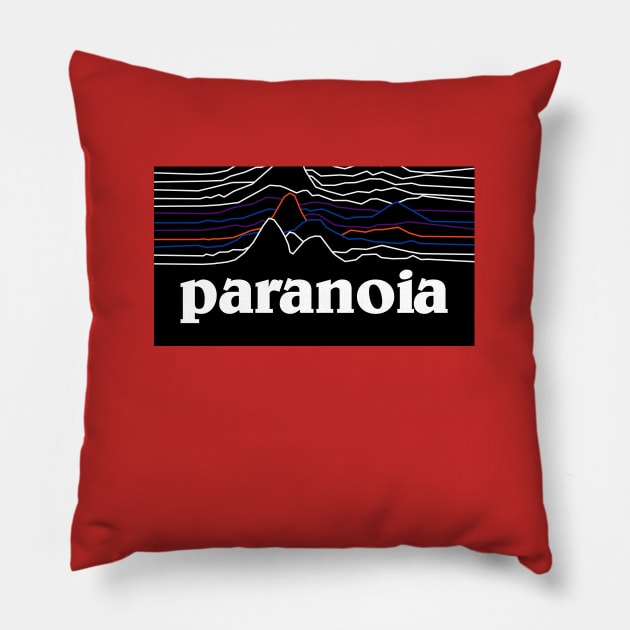 PARANOIA Pillow by bembureda