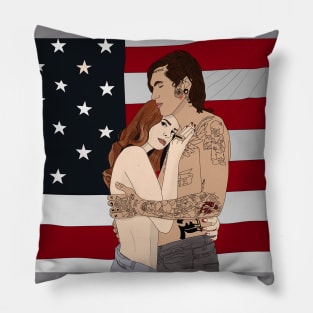 Pop Culture of America Pillow