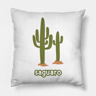 saguaro national park arizona Pillow