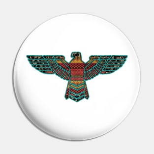 Aztec Free Bird Pin