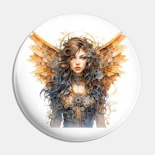 Steampunk Angel #12 Pin