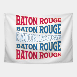 TEXT ART USA BATON ROUGE Tapestry