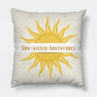 Sun Kissed Adventures Pillow