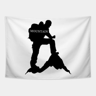 Mountain Climber Tapestry