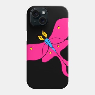 Pan Pride Moth Phone Case