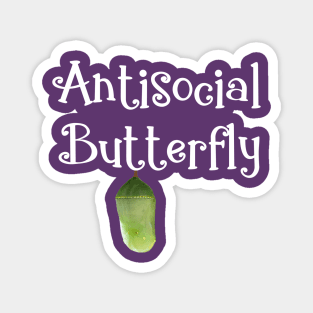 Antisocial Butterfly Chrysalis Magnet