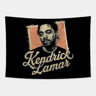 Old photo of Kendrick Lamar Tapestry