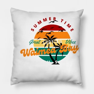 Surfing Good Vibes Pillow