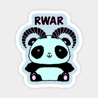 Panda Demon Rwar Magnet