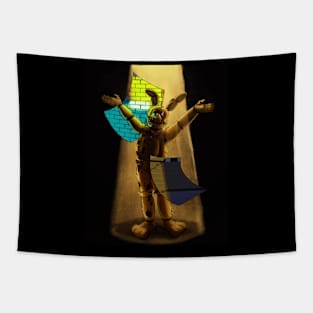 The Yellow Rabbit Five Night's At Freddy's Movie Tapestry