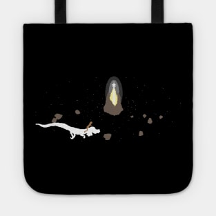 Ivory Tower Pixel Art Tote