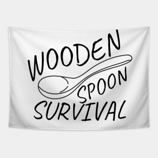 Wooden Spoon Survival Tapestry
