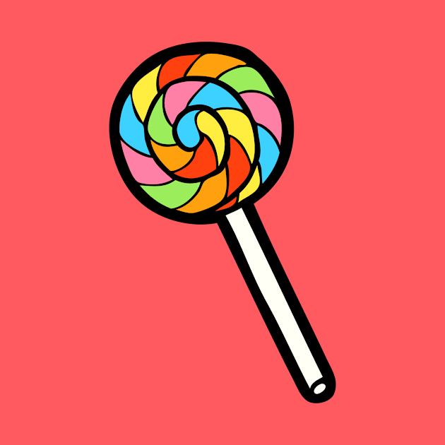 Rainbow Lollipop by evannave