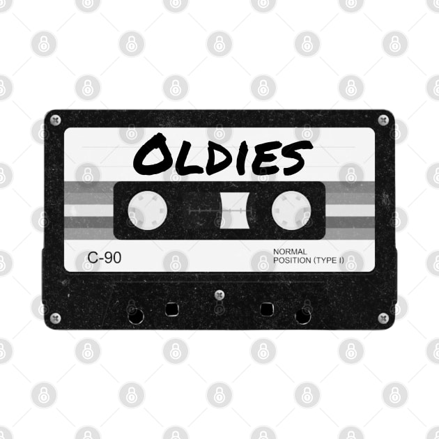 Retro 80s Music Oldies Mixtape by musicgeniusart