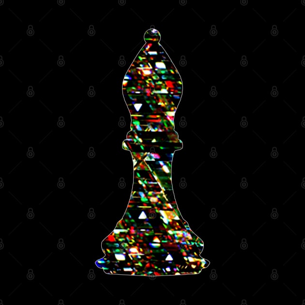 Chess Piece - The Bishop 1 by The Black Panther