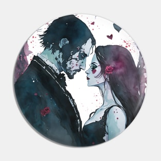 Gothic valentine's day Pin