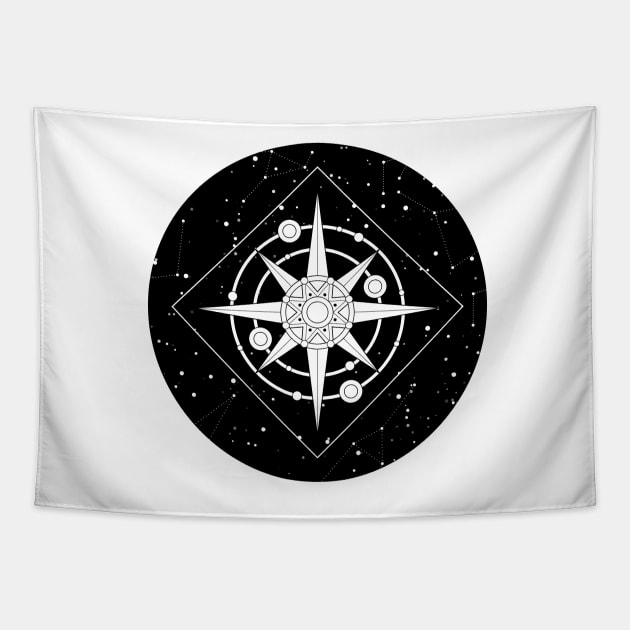 Endless Texture of Cosmic Universe with Ice Crystal Mechanical Stars Tapestry by lissantee