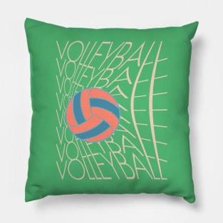 Funny Volleyball Design Pillow