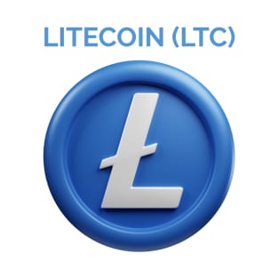 LITECOIN (LTC) cryptocurrency T-Shirt