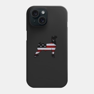 American Flag Market Goat - NOT FOR RESALE WITHOUT PERMISSION Phone Case