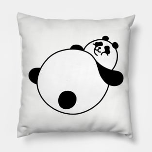 Large Panda Pillow