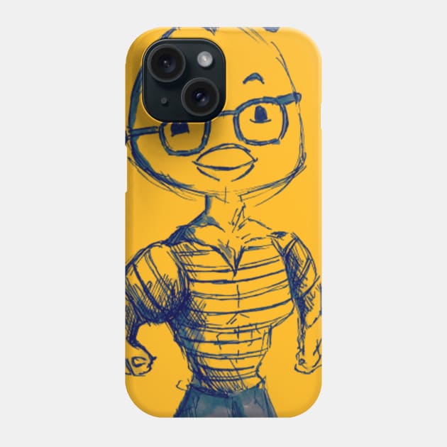 Chicken Swole Phone Case by Davey4life