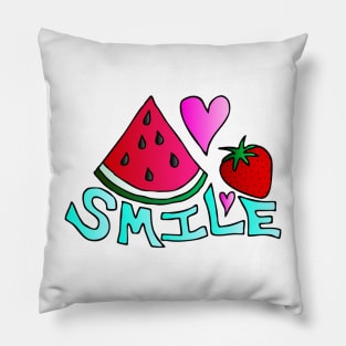 Fruity Smile Pillow