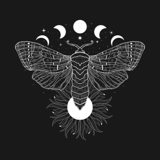 Satin Moth | Sun and Moon T-Shirt