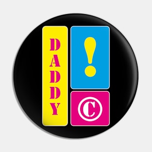 I am the best daddy Pin
