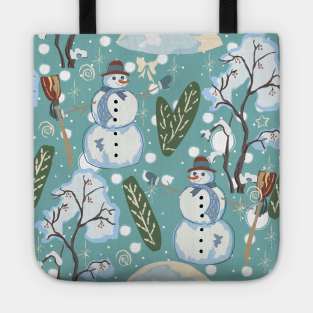 Snowman Tote