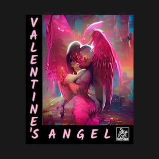 Valentine's Day Angel, AI created T-Shirt