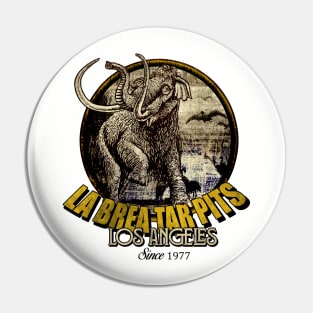 La Brea Tar Pits // 70s Vintage Pin