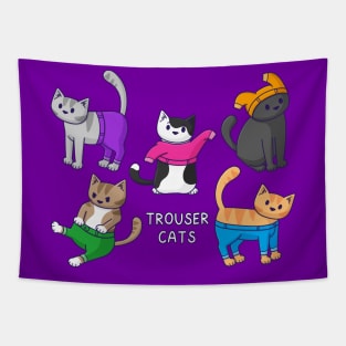 Trouser Cats Tapestry