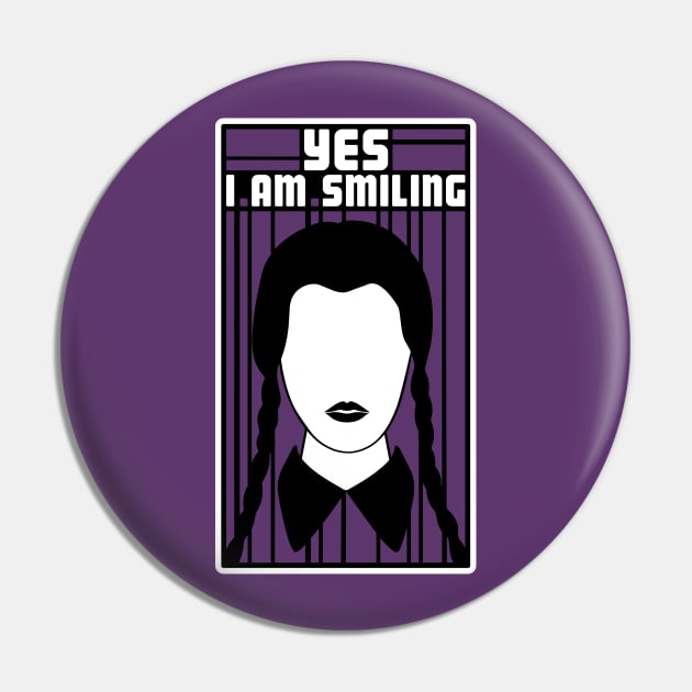 Yes, I am smiling Pin by Capricornus Graphics