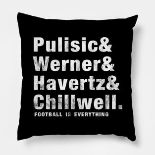 Football Is Everything - Pulisic & Werner Havertz Chillwell Pillow