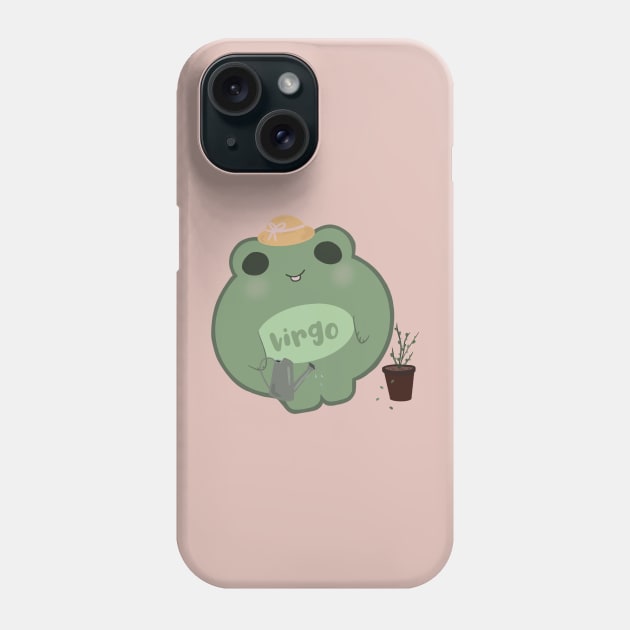 Virgo Froggy Phone Case by claysus