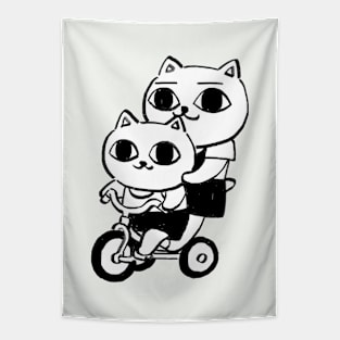 I draw some nekojiru sharing bike / cat soup manga 04 Tapestry