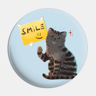 Smile Cat Pin